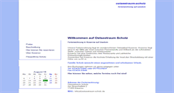 Desktop Screenshot of ostseetraum-scholz.de